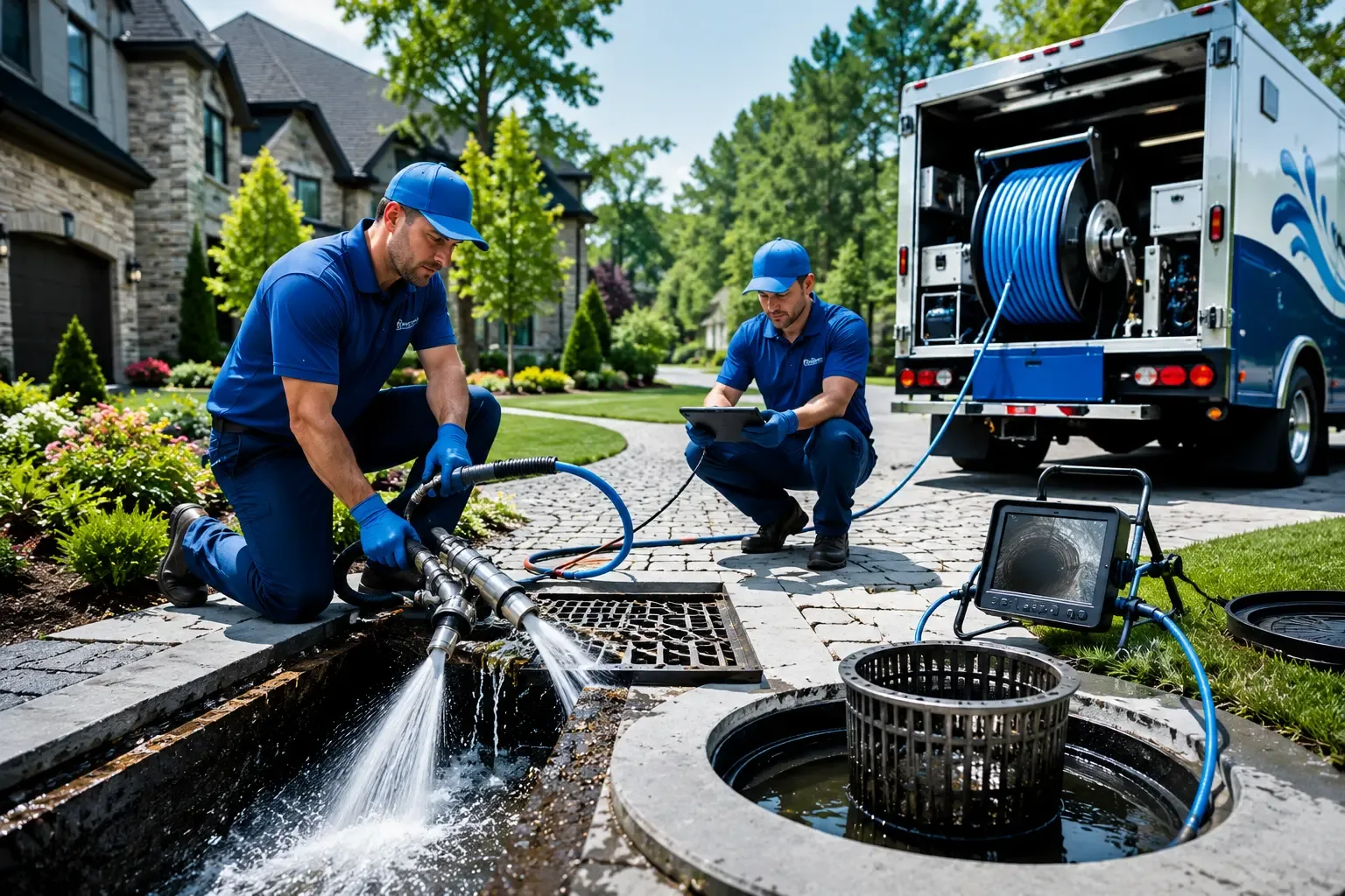 Local outdoor drain cleaning professionals in Saint Marys, OH